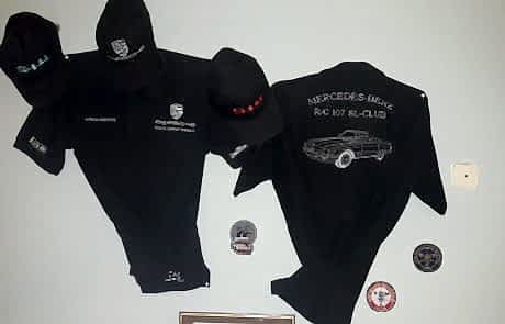 Textilien Motorsport Stickerei Stödter